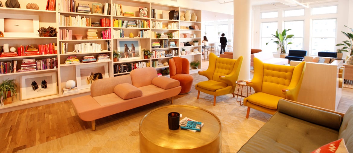 The Wing: un espace de travail partagé signé Pentagram