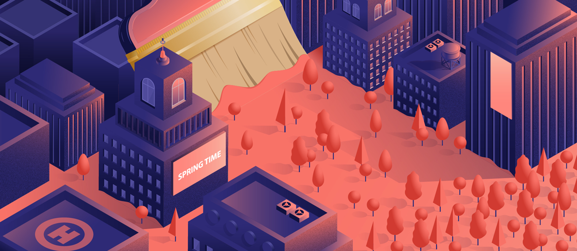 UN PRINTEMPS EN « LIVING CORAL » : les créations graphiques d’Anton Berezin
