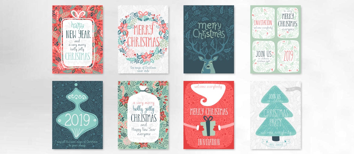 Des cartes de Noël originales et personnalisées