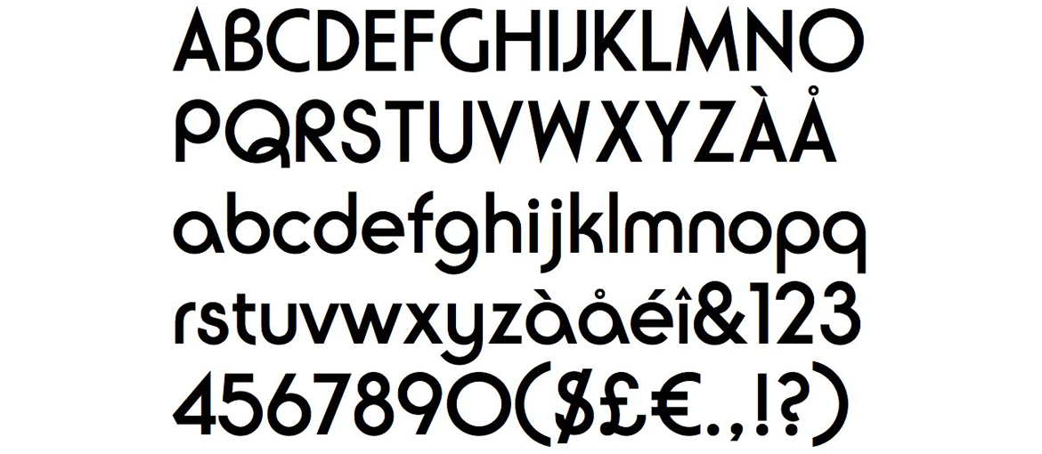 La typographie dans le Bauhaus et le Caractère Universel