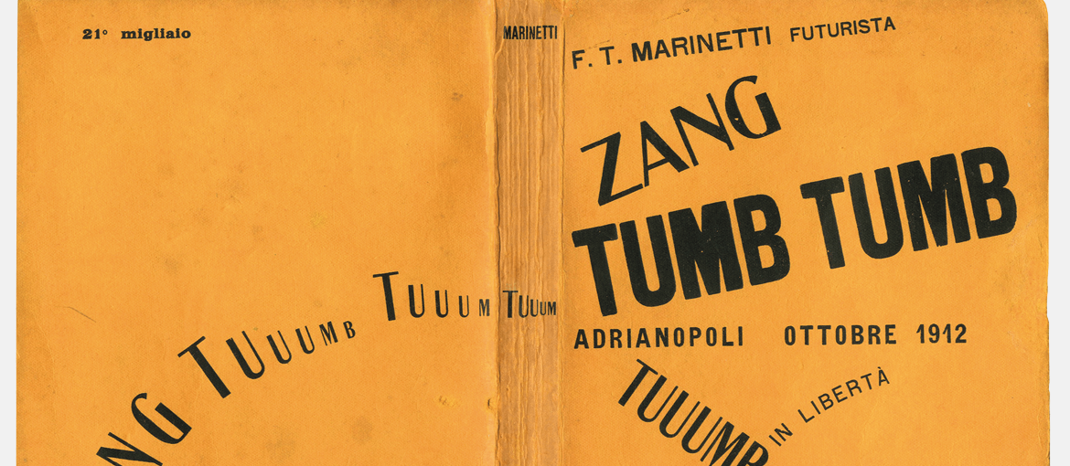 Graphisme et futurisme : révolution typographique et étonnants livres-objets