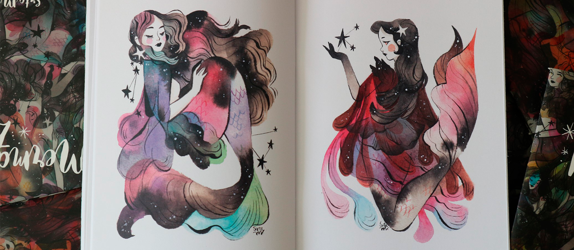 #Printstories – Manuela Lopez et son album illustré de sirènes