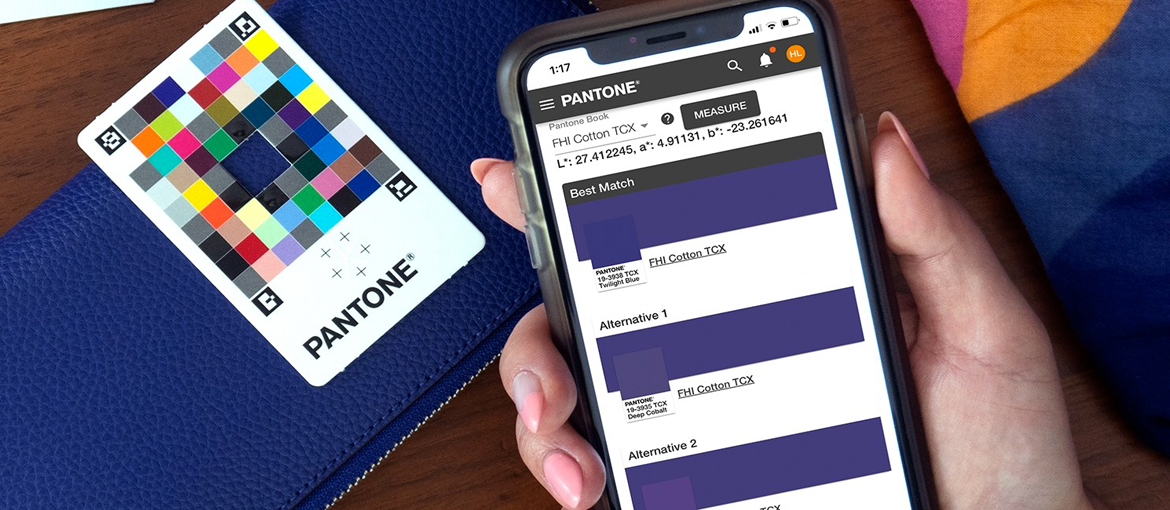 Pantone créé une application pour retrouver les couleurs qui nous entourent