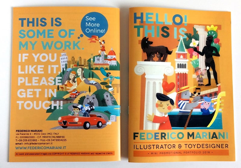 #Printstories : Federico et ses portfolios créatifs pour toutes les occasions