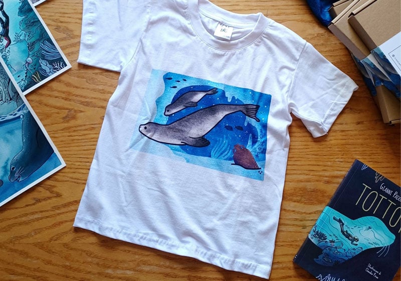 #Printstories : Claudia et son T-shirt créature marine