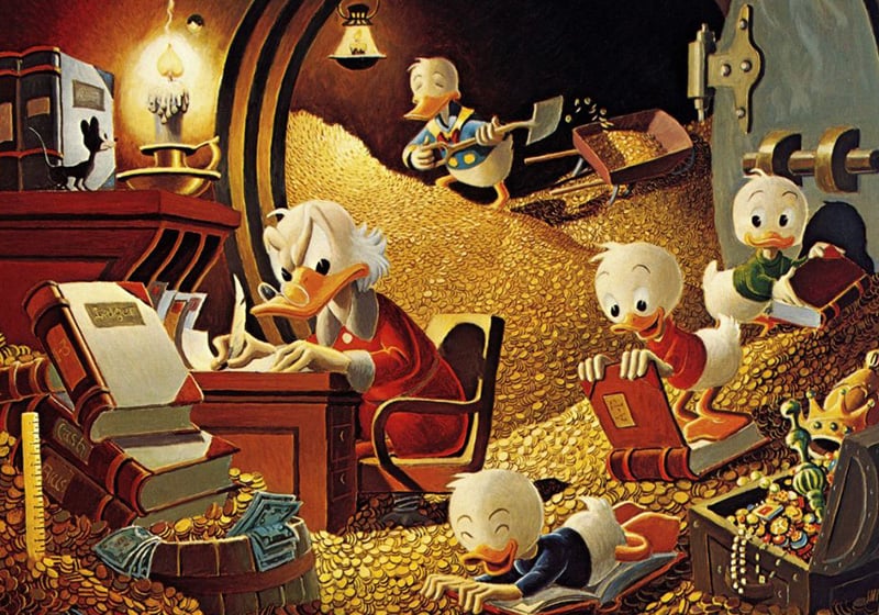 Les maîtres de la bande dessinée : Carl Barks