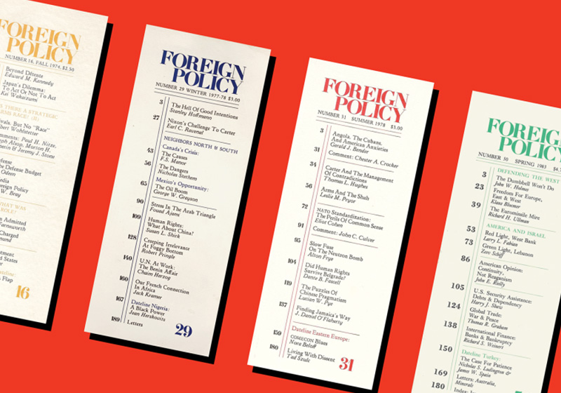 Foreign Policy : le magazine qui a défini un genre