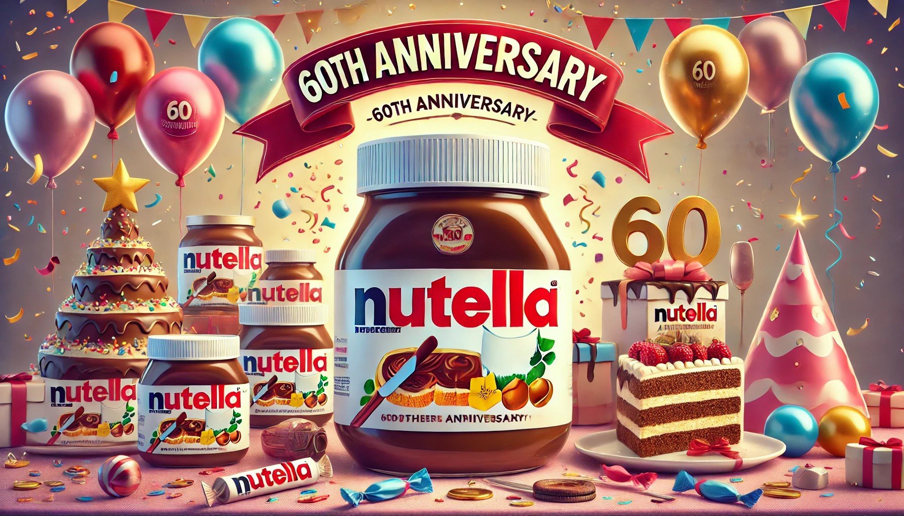 Les meilleurs graphiques à travers 60 ans de Nutella