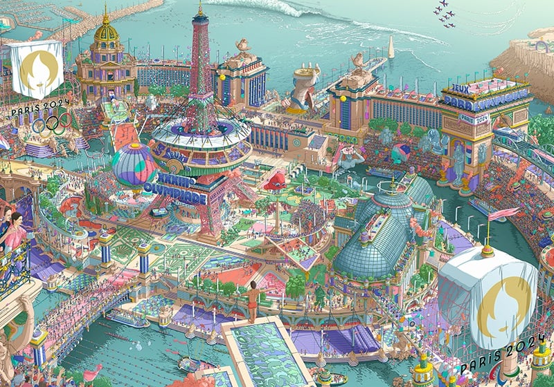 Les affiches officielles de Paris 2024