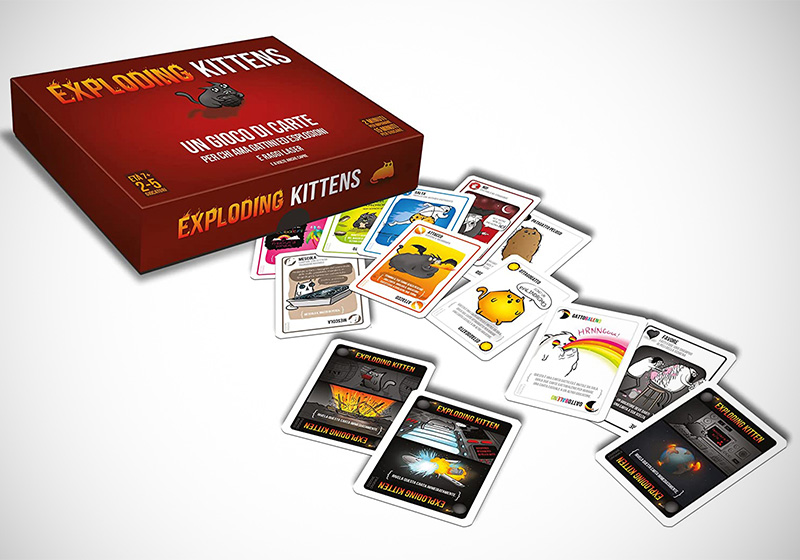 Jeux de cartes à succès : Exploding Kittens (Les chatons explosifs)