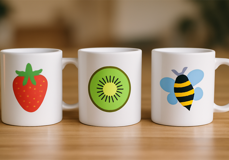 Tasses personnalisées : choisissez le bon type, le matériau parfait et l’impression idéale