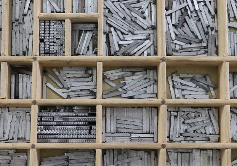 Le renouveau de la typographie