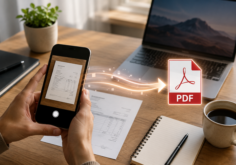 Comment convertir une photo au format PDF : guide complet pour PC, mobile et en ligne